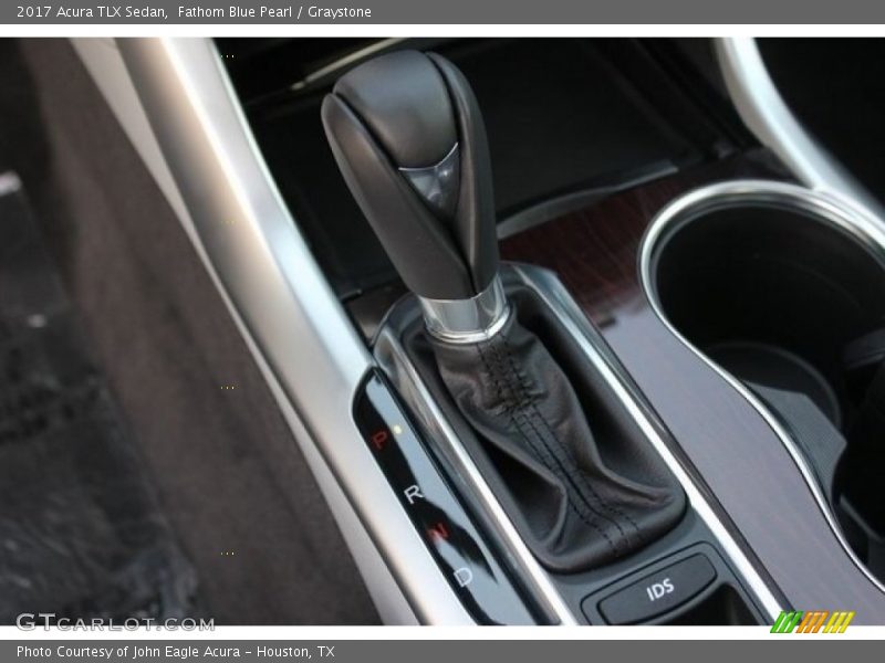 Fathom Blue Pearl / Graystone 2017 Acura TLX Sedan