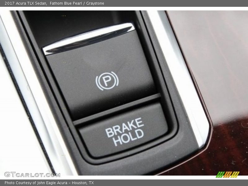 Fathom Blue Pearl / Graystone 2017 Acura TLX Sedan
