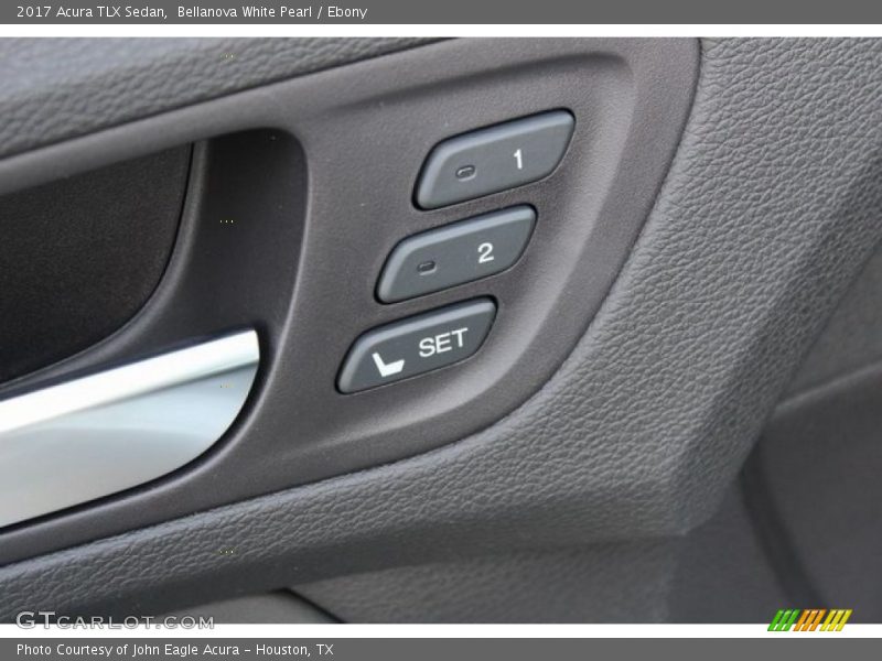 Bellanova White Pearl / Ebony 2017 Acura TLX Sedan