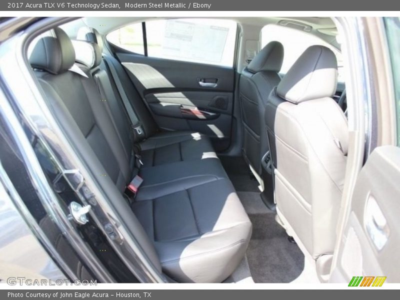 Modern Steel Metallic / Ebony 2017 Acura TLX V6 Technology Sedan