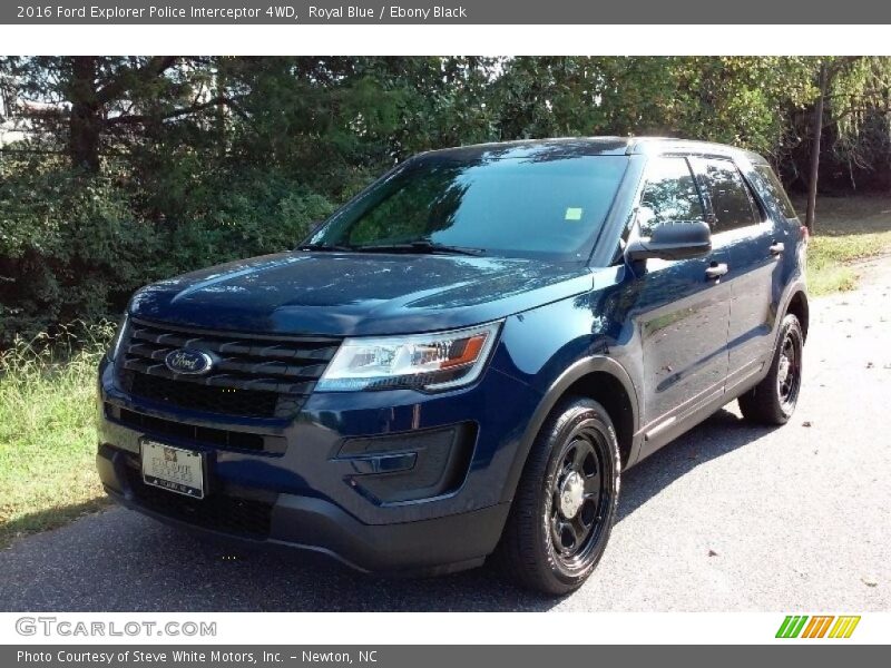 Royal Blue / Ebony Black 2016 Ford Explorer Police Interceptor 4WD