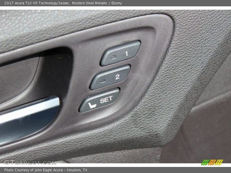 Modern Steel Metallic / Ebony 2017 Acura TLX V6 Technology Sedan