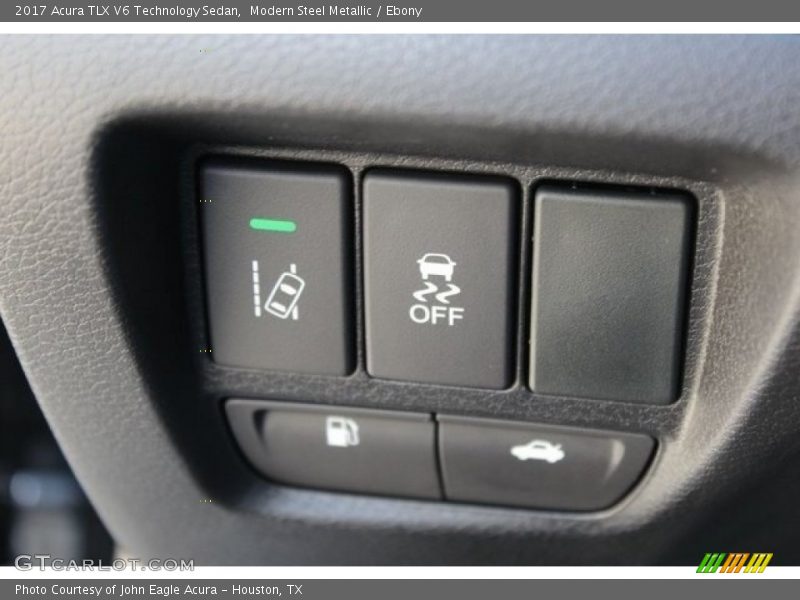 Modern Steel Metallic / Ebony 2017 Acura TLX V6 Technology Sedan