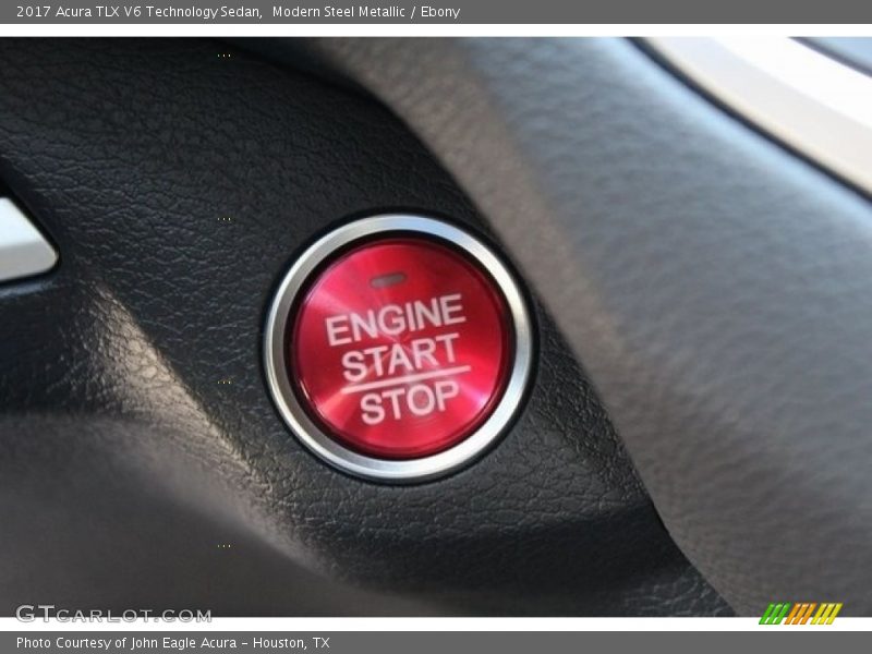 Modern Steel Metallic / Ebony 2017 Acura TLX V6 Technology Sedan