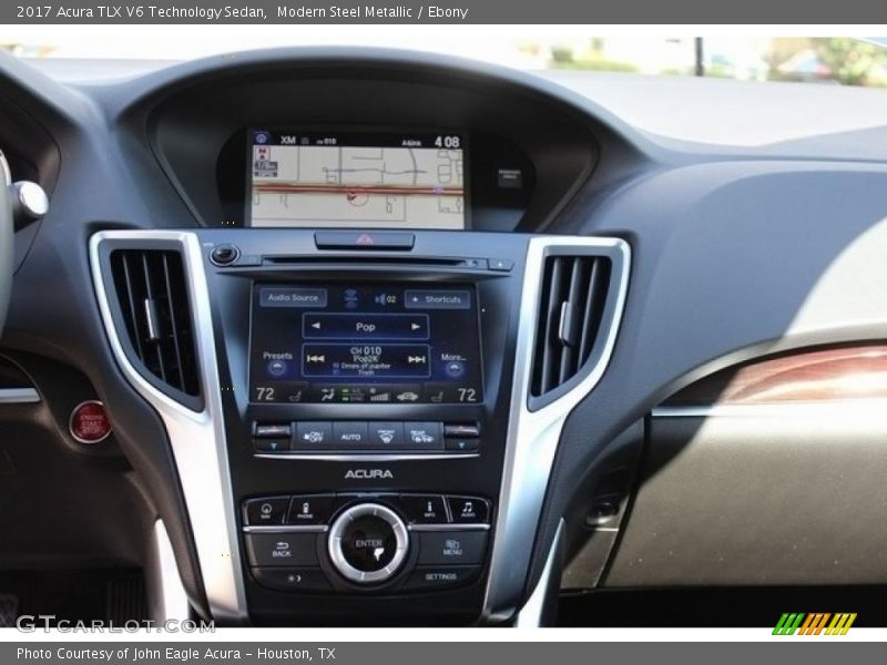 Modern Steel Metallic / Ebony 2017 Acura TLX V6 Technology Sedan