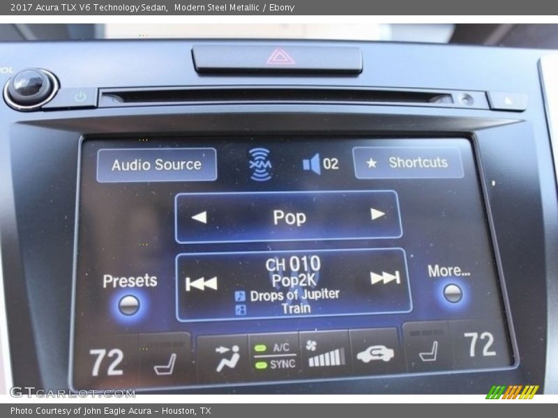 Modern Steel Metallic / Ebony 2017 Acura TLX V6 Technology Sedan