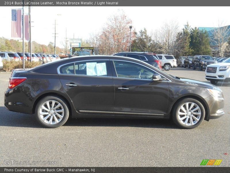 Mocha Bronze Metallic / Light Neutral 2014 Buick LaCrosse Leather