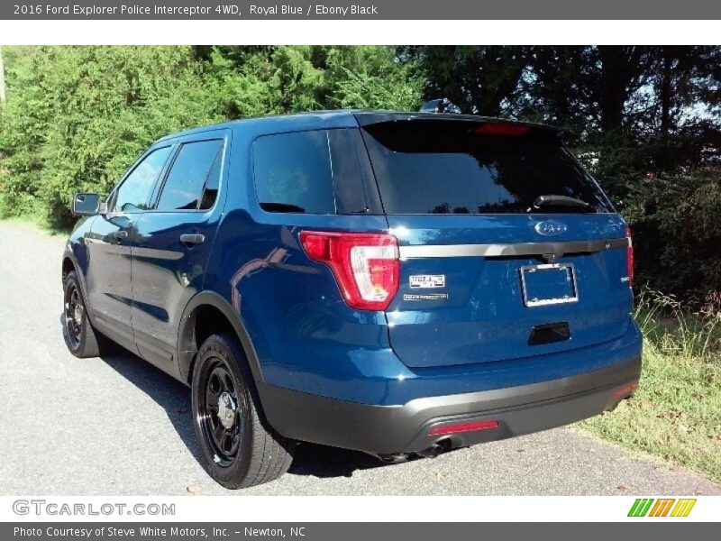 Royal Blue / Ebony Black 2016 Ford Explorer Police Interceptor 4WD