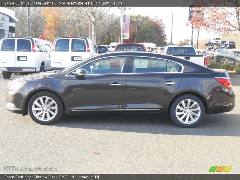 Mocha Bronze Metallic / Light Neutral 2014 Buick LaCrosse Leather