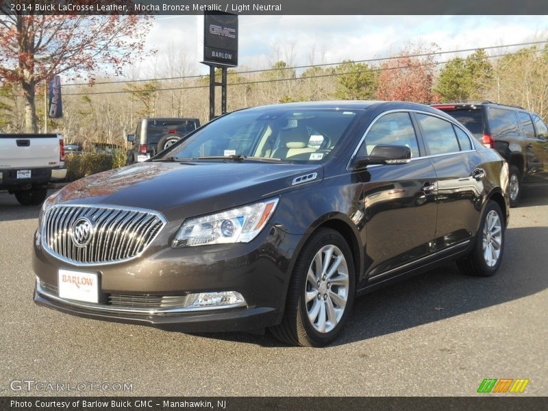 Mocha Bronze Metallic / Light Neutral 2014 Buick LaCrosse Leather