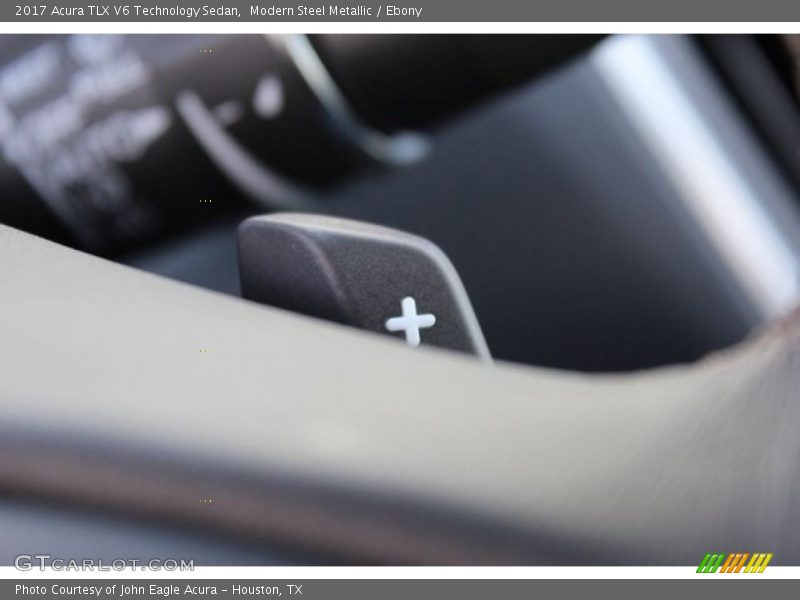 Modern Steel Metallic / Ebony 2017 Acura TLX V6 Technology Sedan