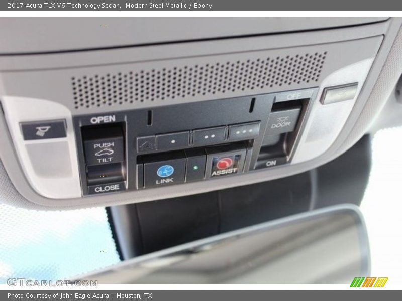 Modern Steel Metallic / Ebony 2017 Acura TLX V6 Technology Sedan