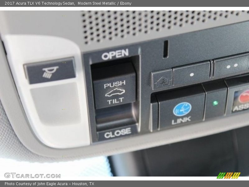 Modern Steel Metallic / Ebony 2017 Acura TLX V6 Technology Sedan