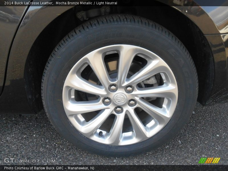 Mocha Bronze Metallic / Light Neutral 2014 Buick LaCrosse Leather