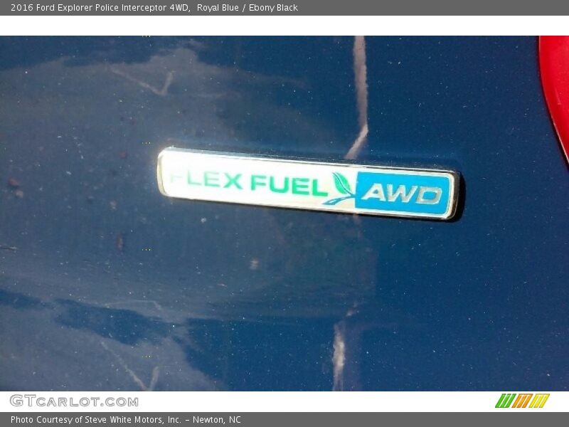 Royal Blue / Ebony Black 2016 Ford Explorer Police Interceptor 4WD