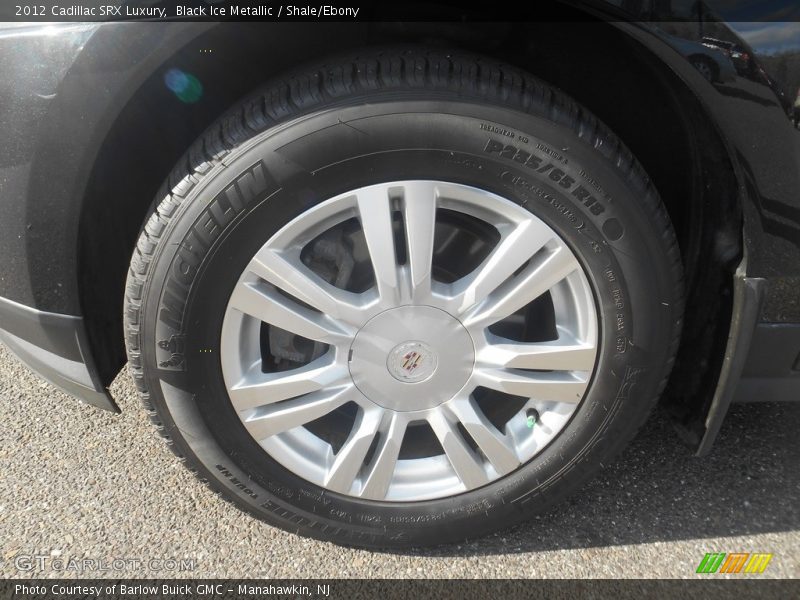 Black Ice Metallic / Shale/Ebony 2012 Cadillac SRX Luxury