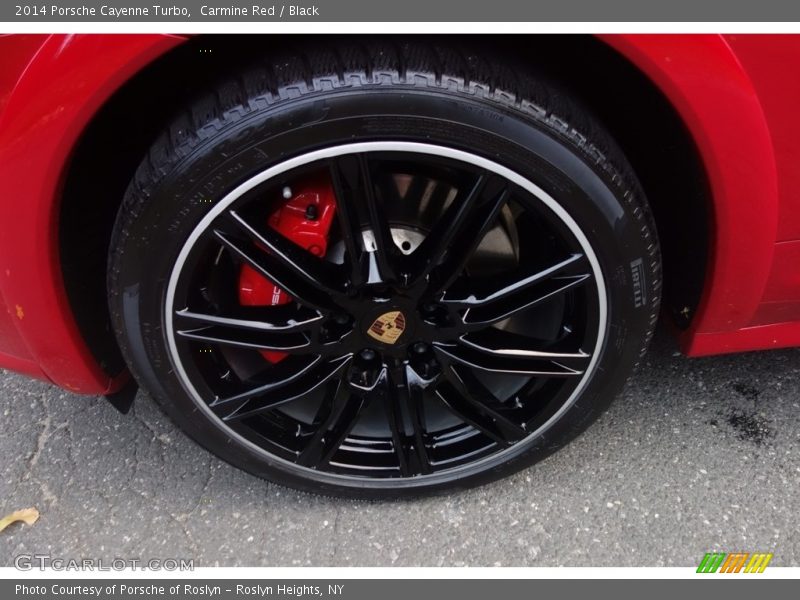 Carmine Red / Black 2014 Porsche Cayenne Turbo