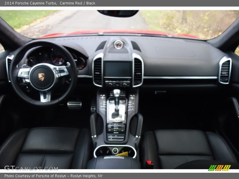 Carmine Red / Black 2014 Porsche Cayenne Turbo
