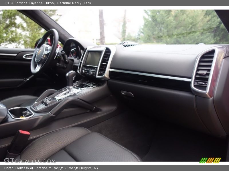 Carmine Red / Black 2014 Porsche Cayenne Turbo