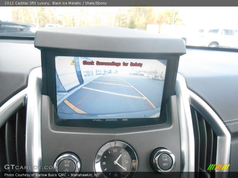 Black Ice Metallic / Shale/Ebony 2012 Cadillac SRX Luxury