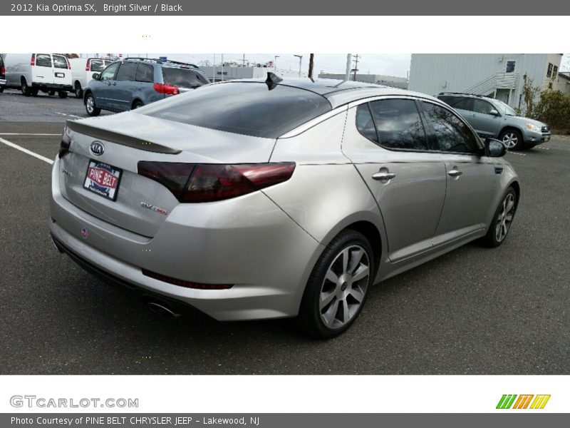 Bright Silver / Black 2012 Kia Optima SX