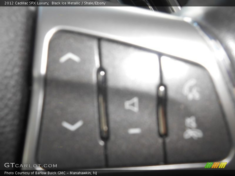 Black Ice Metallic / Shale/Ebony 2012 Cadillac SRX Luxury