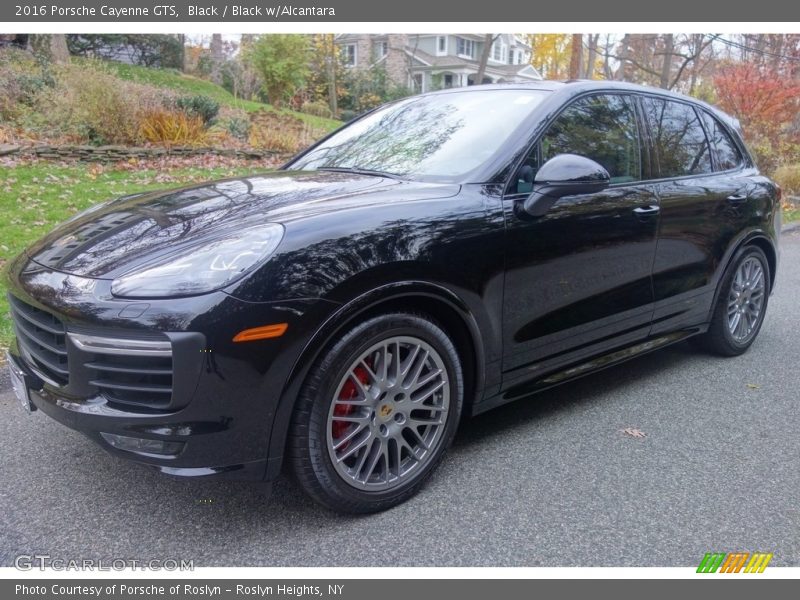 Black / Black w/Alcantara 2016 Porsche Cayenne GTS