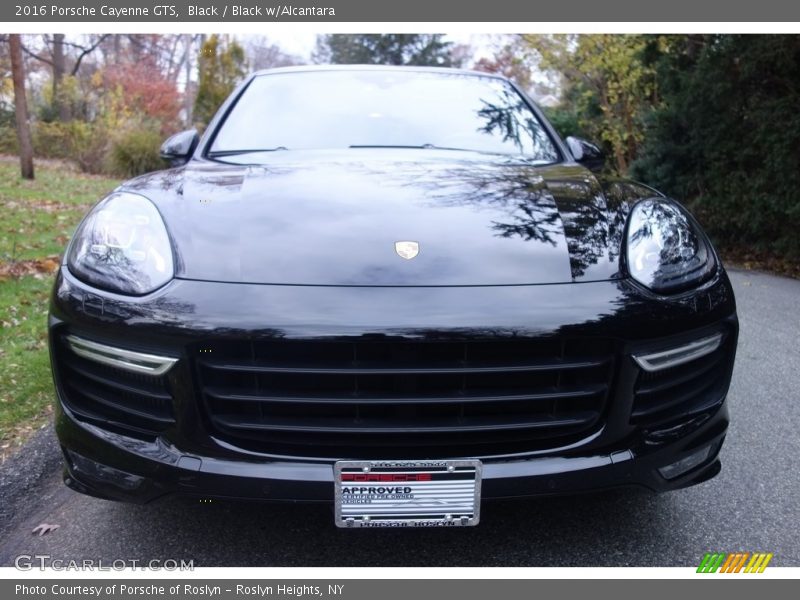 Black / Black w/Alcantara 2016 Porsche Cayenne GTS