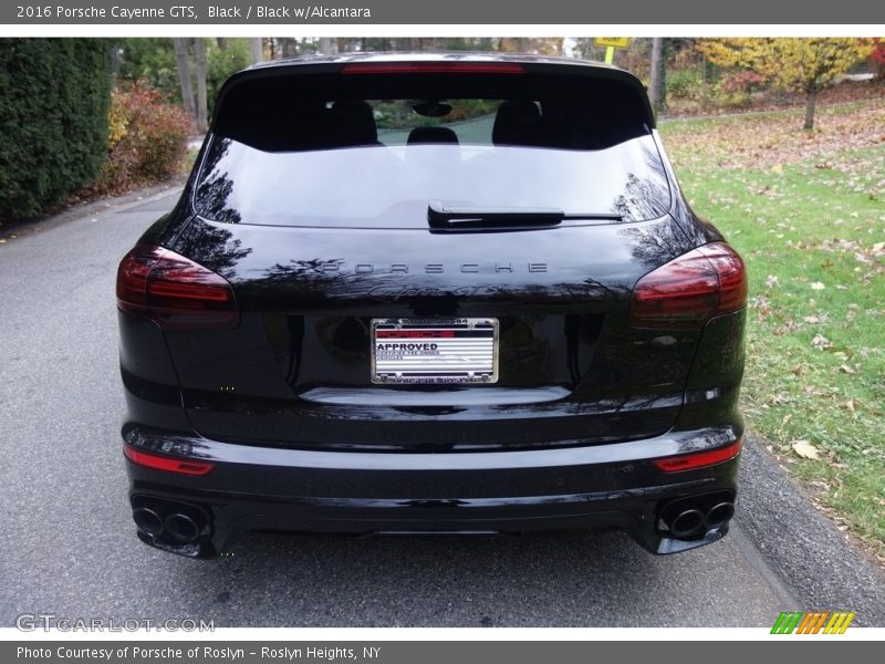 Black / Black w/Alcantara 2016 Porsche Cayenne GTS