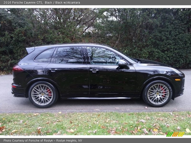 Black / Black w/Alcantara 2016 Porsche Cayenne GTS