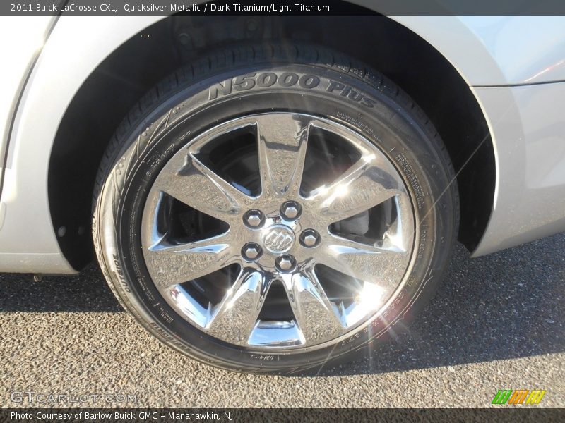 Quicksilver Metallic / Dark Titanium/Light Titanium 2011 Buick LaCrosse CXL