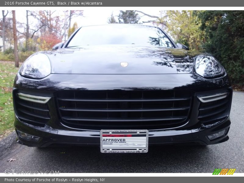 Black / Black w/Alcantara 2016 Porsche Cayenne GTS