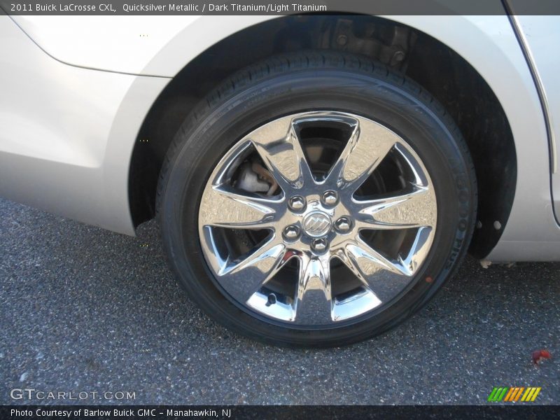 Quicksilver Metallic / Dark Titanium/Light Titanium 2011 Buick LaCrosse CXL