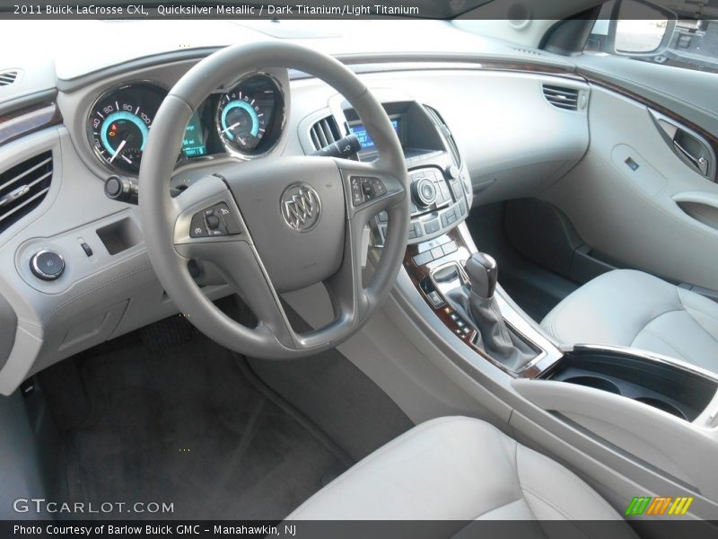 Quicksilver Metallic / Dark Titanium/Light Titanium 2011 Buick LaCrosse CXL