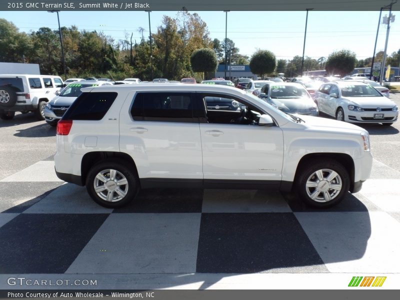 Summit White / Jet Black 2015 GMC Terrain SLE