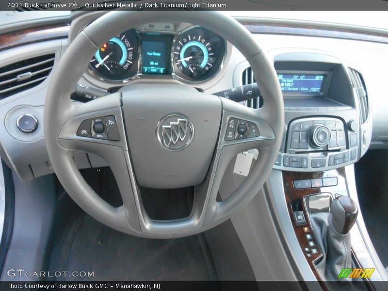 Quicksilver Metallic / Dark Titanium/Light Titanium 2011 Buick LaCrosse CXL