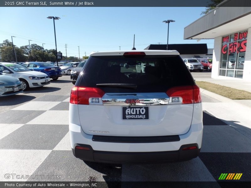 Summit White / Jet Black 2015 GMC Terrain SLE