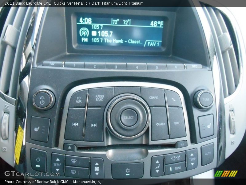 Quicksilver Metallic / Dark Titanium/Light Titanium 2011 Buick LaCrosse CXL