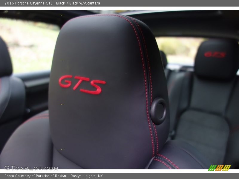 Black / Black w/Alcantara 2016 Porsche Cayenne GTS