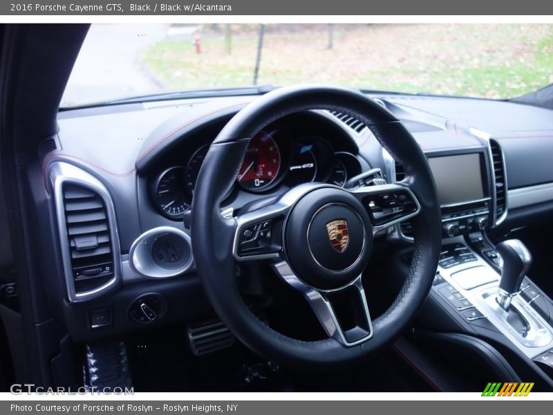 Black / Black w/Alcantara 2016 Porsche Cayenne GTS