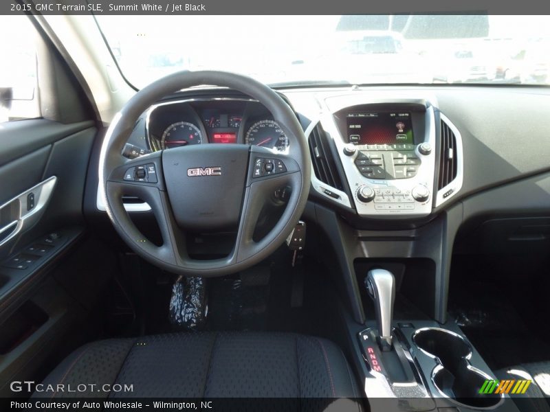 Summit White / Jet Black 2015 GMC Terrain SLE