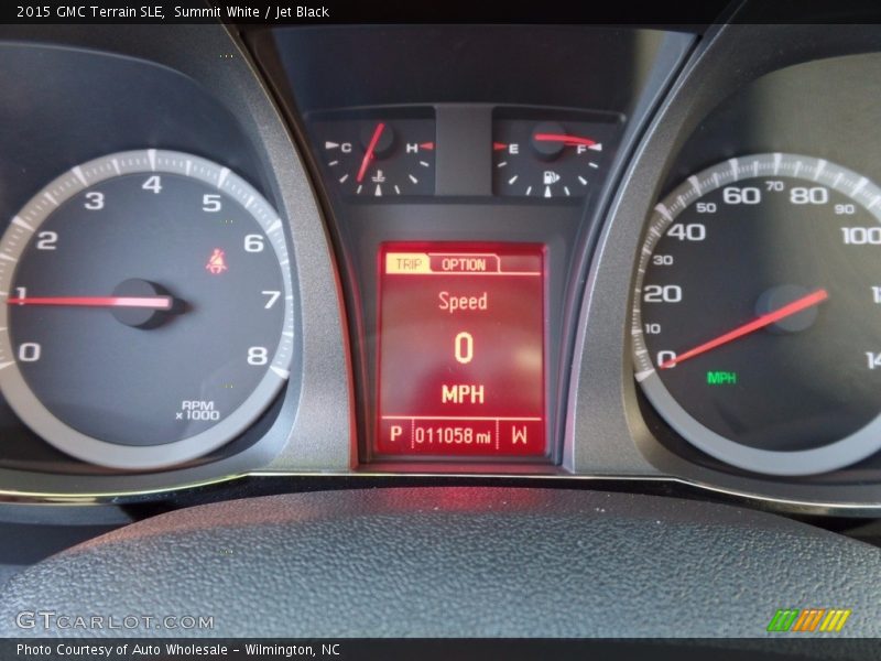 Summit White / Jet Black 2015 GMC Terrain SLE