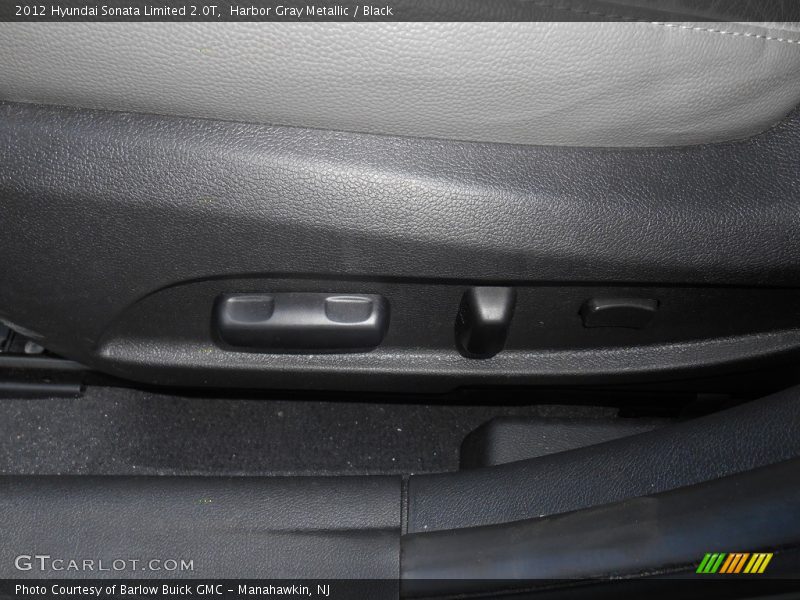 Harbor Gray Metallic / Black 2012 Hyundai Sonata Limited 2.0T