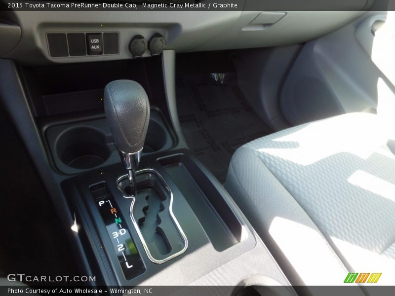 Magnetic Gray Metallic / Graphite 2015 Toyota Tacoma PreRunner Double Cab