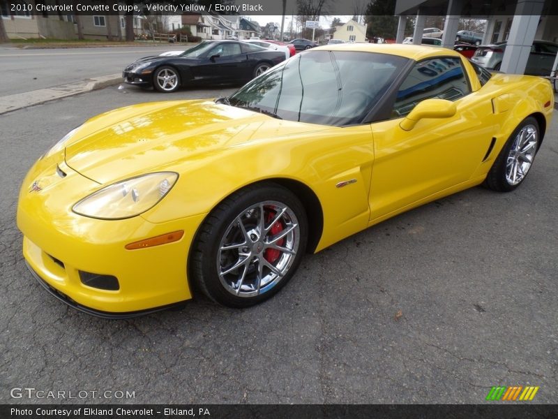 Front 3/4 View of 2010 Corvette Coupe