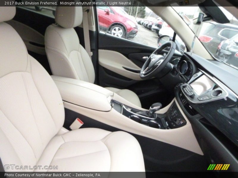 Front Seat of 2017 Envision Preferred