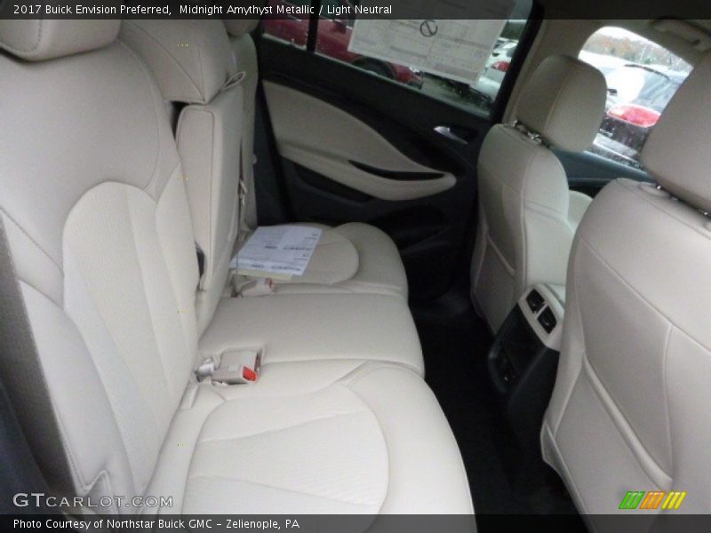 Midnight Amythyst Metallic / Light Neutral 2017 Buick Envision Preferred