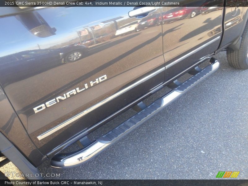 Iridium Metallic / Denali Cocoa/Light Cashmere 2015 GMC Sierra 3500HD Denali Crew Cab 4x4