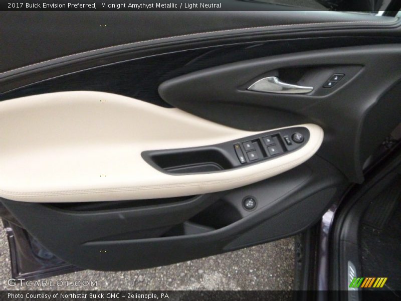 Midnight Amythyst Metallic / Light Neutral 2017 Buick Envision Preferred