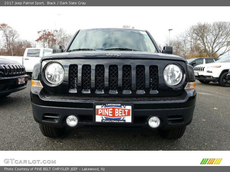 Black / Dark Slate Gray 2017 Jeep Patriot Sport